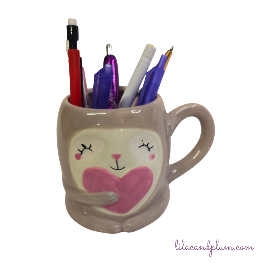 Sloth Mug/Pencil Holder image 0