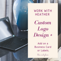Custom Logo Design+ Business Cards or a set of Labels image 0