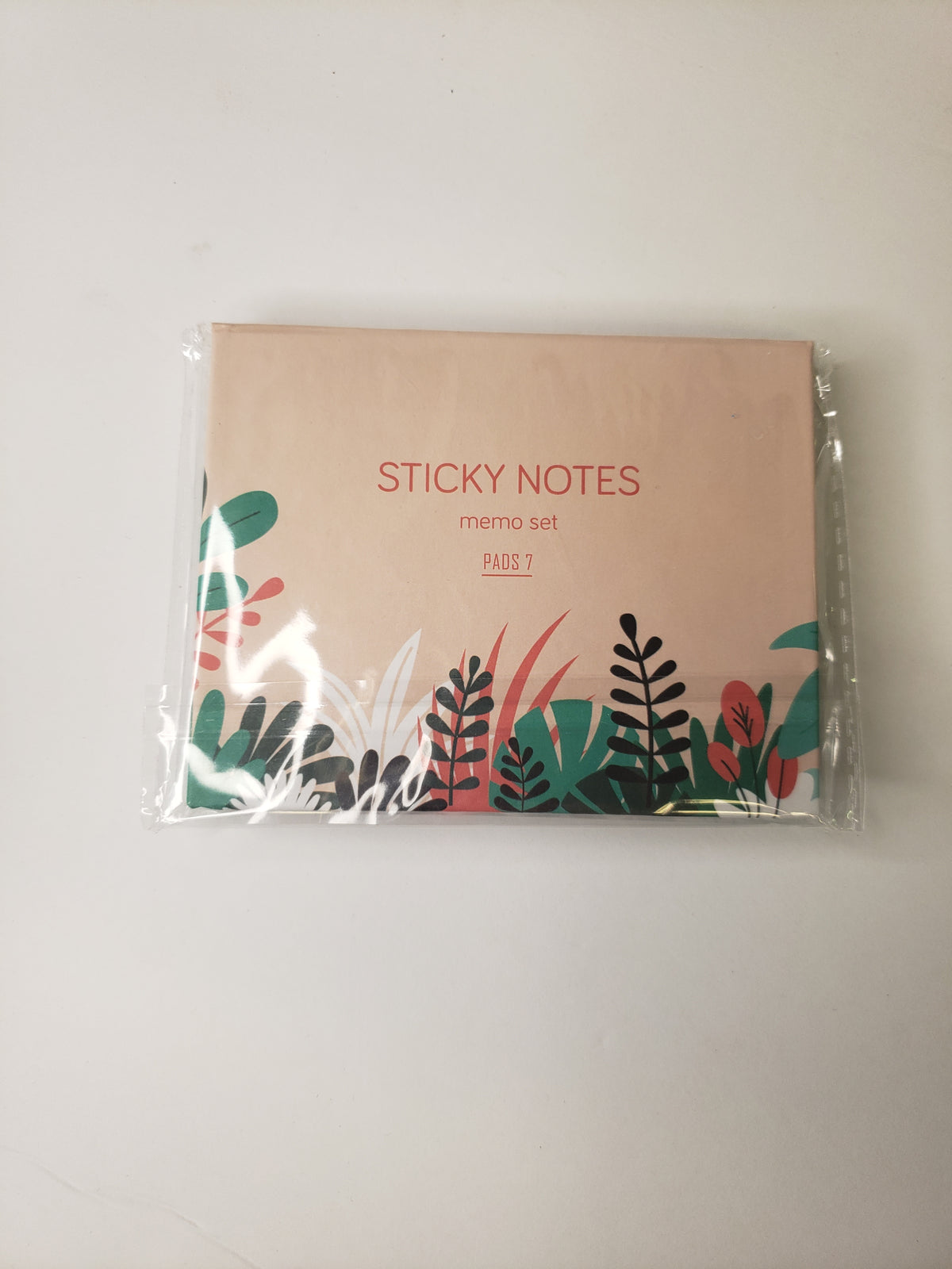 Peachy Plant Sticky Notes image 0