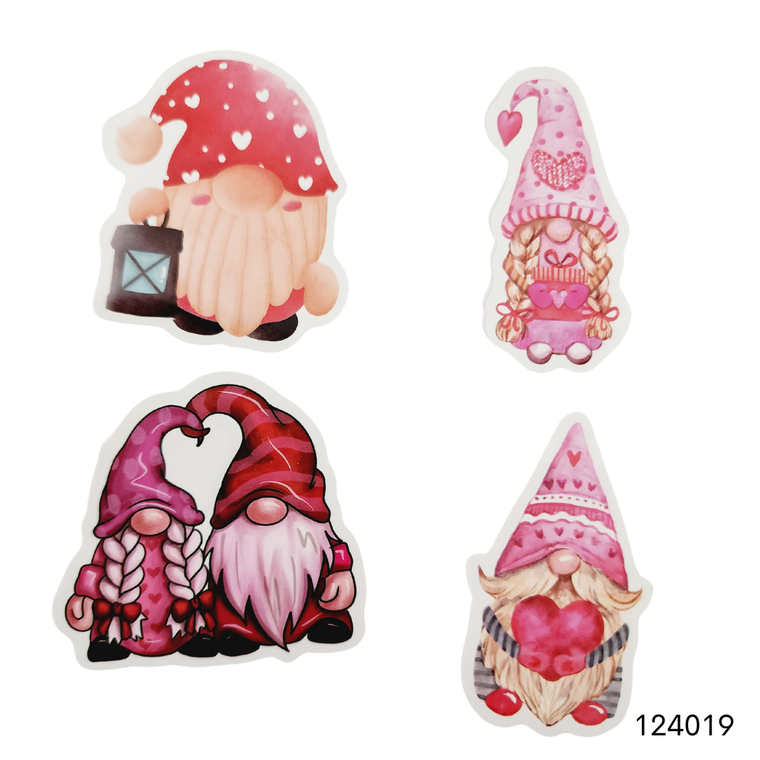 Valentine Gnome Stickers image 3