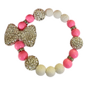 Flamingo Serenity Bow Diffuser Bracelet image 0